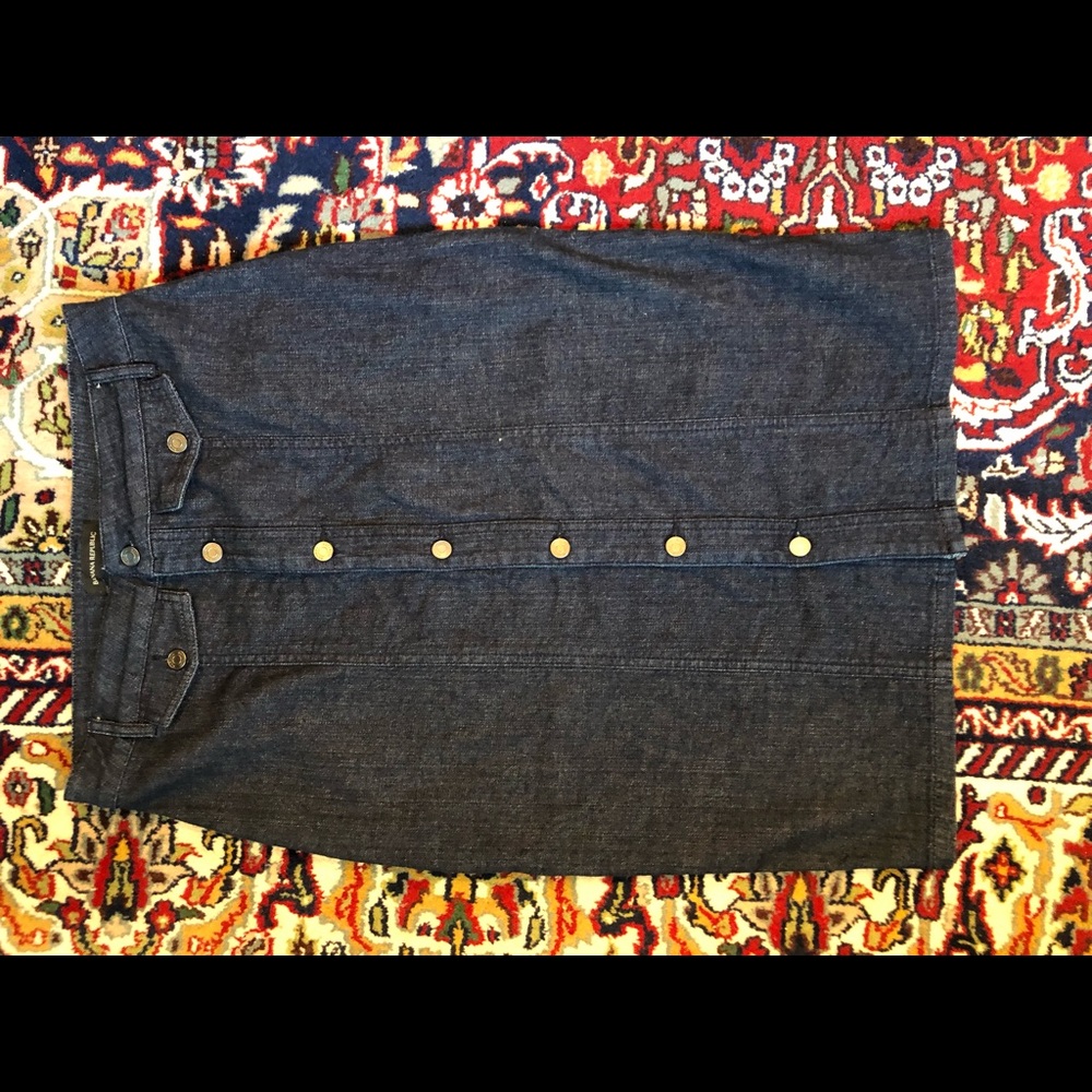 Banana Republic Denim Pencil Skirt